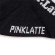 ピンク ラテ(PINK-latte)のリブロゴラインショート丈ソックス7