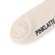 ピンク ラテ(PINK-latte)のリボン付きハイソックス2