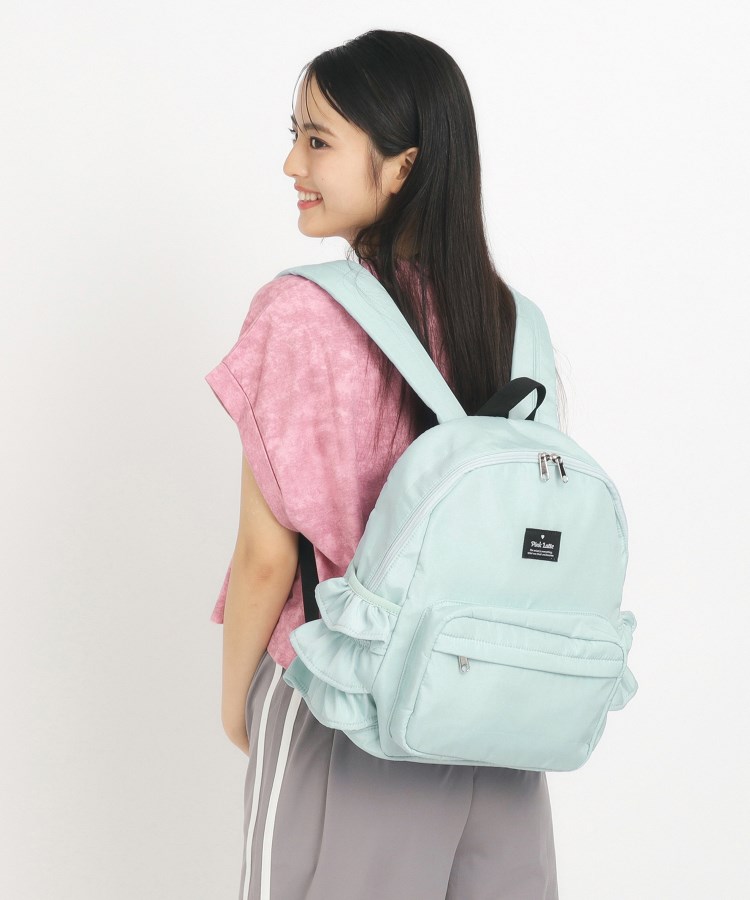 ピンク ラテ(PINK-latte)の【容量約15L】フリルリュック5