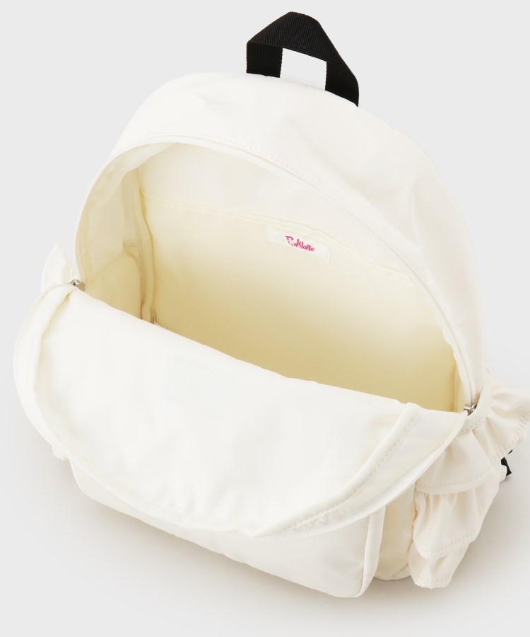 ピンク ラテ(PINK-latte)の【容量約15L】フリルリュック14
