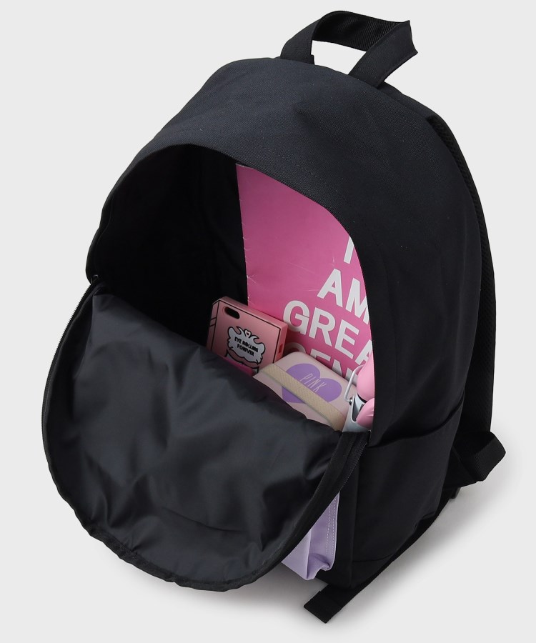 ピンク ラテ(PINK-latte)の【容量約22.8L】モール付きマルポケリュック17