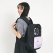 ピンク ラテ(PINK-latte)の【容量約22.8L】モール付きマルポケリュック パープル(081)
