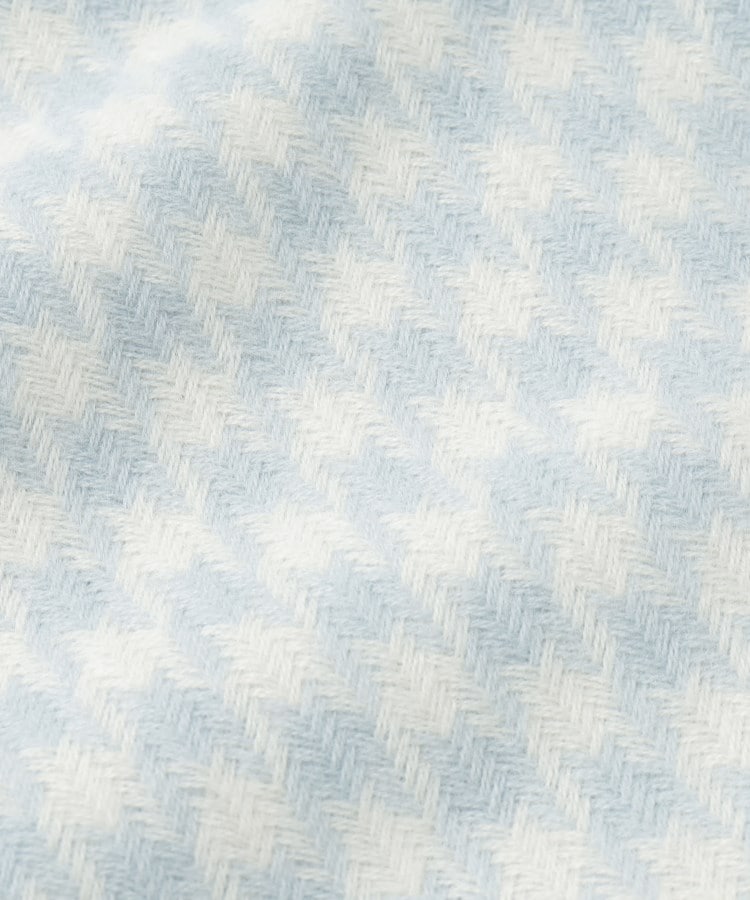 アナグラム刺繍千鳥柄マフラー(ストール・マフラー) | PINK アナグラム刺繍千鳥柄マフラー(ストール・マフラー) | PINK