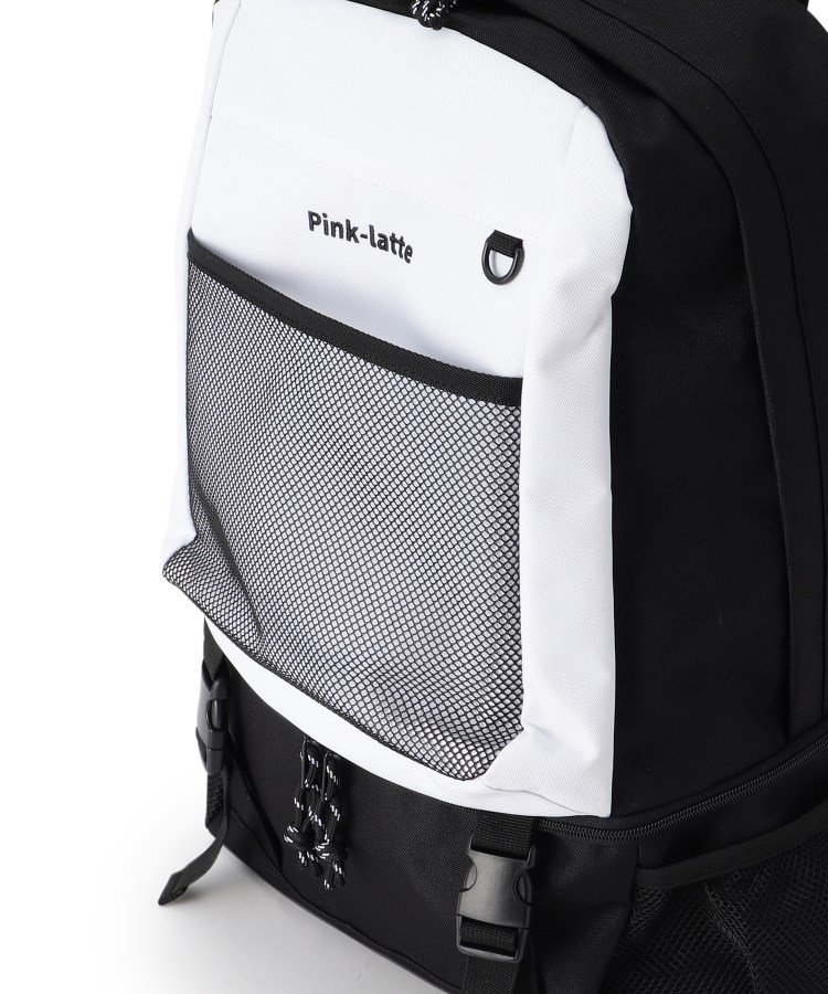 ピンク ラテ(PINK-latte)の【容量約30L・2気室 】エンブロイダリー リュック14