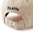 ピンク ラテ(PINK-latte)のレースアップリボンキャップ5