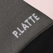 ピンク ラテ(PINK-latte)の3Pショートラインソックス4