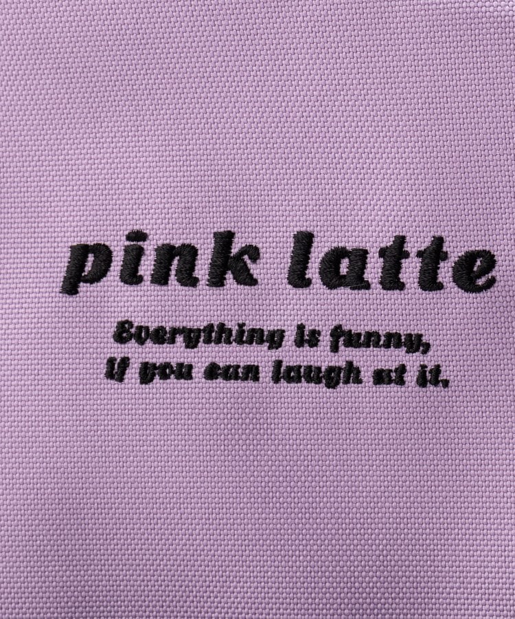ピンク ラテ(PINK-latte)の【容量約35L】ポーチ付ポリエステルリュック12