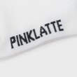 ピンク ラテ(PINK-latte)の履き口ロゴショート丈ソックス5