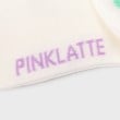 ピンク ラテ(PINK-latte)のPOPカラーラインロゴソックス5