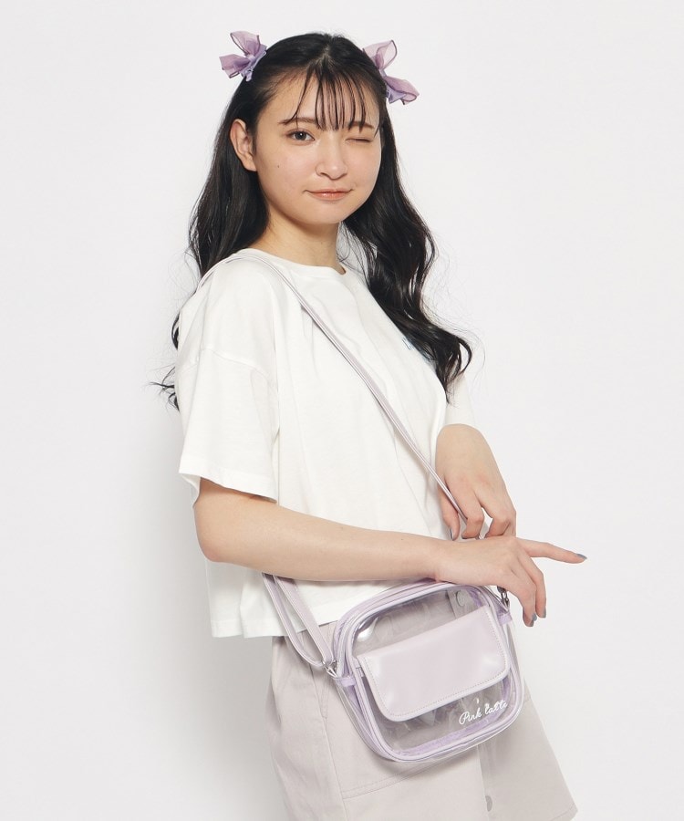 推し活にも】チェーン付きビニールショルダー(ショルダーバッグ 推し活にも】チェーン付きビニールショルダー(ショルダーバッグ