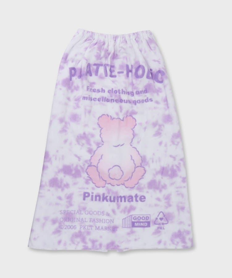 ピンク ラテ(PINK-latte)の【プールグッズ】タイダイクマラップタオル2