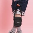ピンク ラテ(PINK-latte)の2ポケ縦型ショルダー ブラック(019)