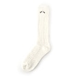ピンク ラテ(PINK-latte)の【30cm丈】カレッジロゴルーズソックス1