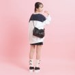 ピンク ラテ(PINK-latte)の【2WAY】ドロストショルダーバッグ4