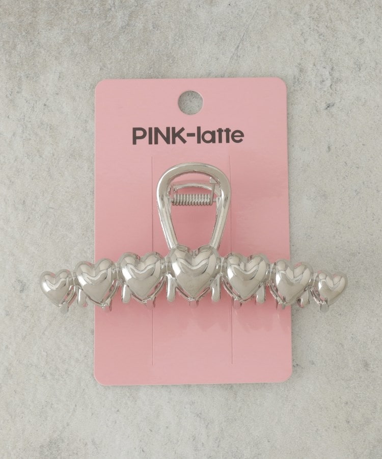 ピンク ラテ(PINK-latte)のメタルヘアクリップ5