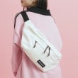 ピンク ラテ(PINK-latte)のボディバッグ ホワイト(001)