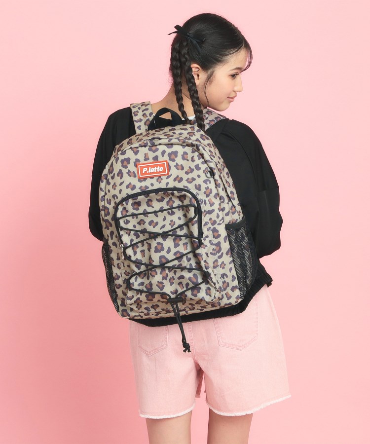 ピンク ラテ(PINK-latte)の【容量約20L】ドローコードリュック5