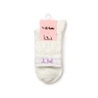 ピンク ラテ(PINK-latte)の【15cm丈】フロートハートソックス1