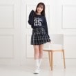 ピンク ラテ(PINK-latte)のサイドロゴスニーカー7