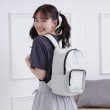 ピンク ラテ(PINK-latte)の【本体容量約14L】ネコミミリュック グレー(012)