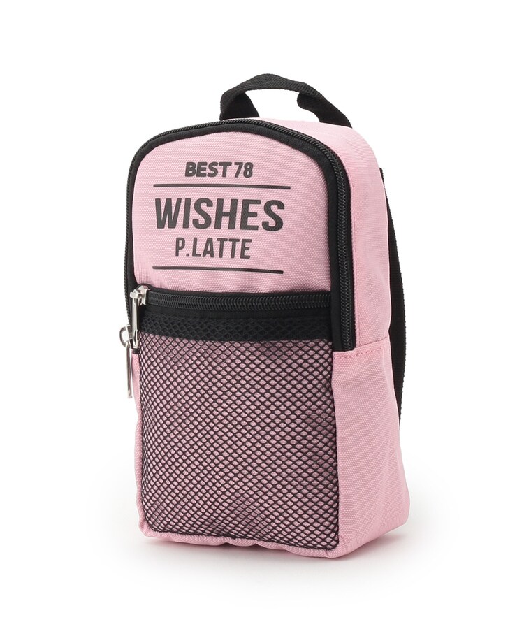 メッシュリュック型 ポーチ ポーチ Pink Latte ピンク ラテ ワールド オンラインストア World Online Store