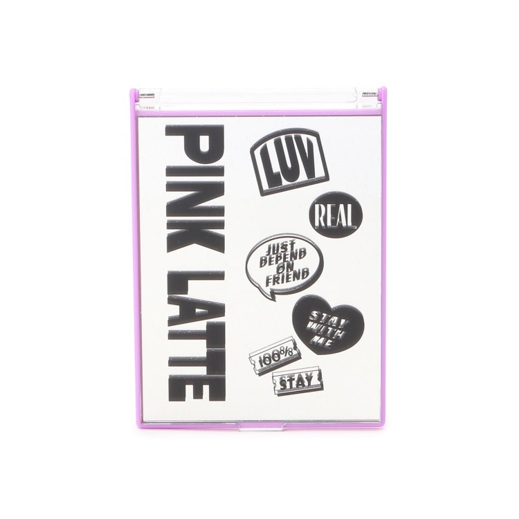 ピンク ラテ(PINK-latte)の折りたたみメッセージミラー メイクアップ