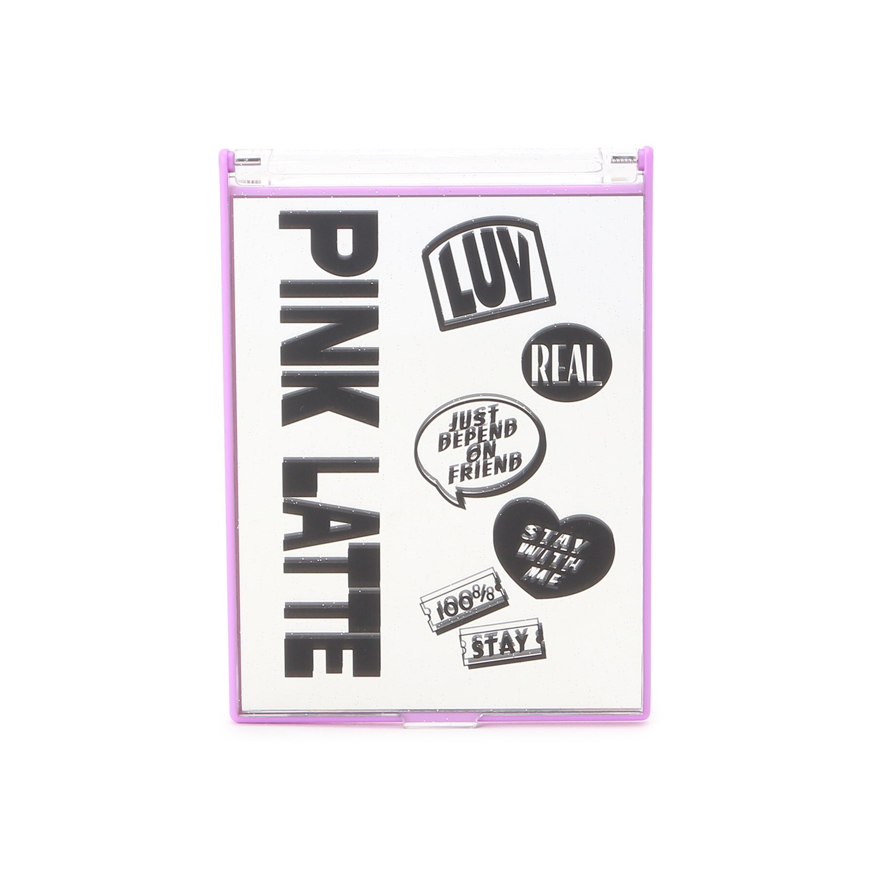ピンク ラテ(PINK-latte)の折りたたみメッセージミラー1