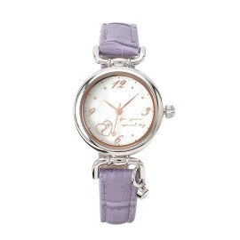 ピンク ラテ(PINK-latte)のクロコアンティーク風腕時計 腕時計