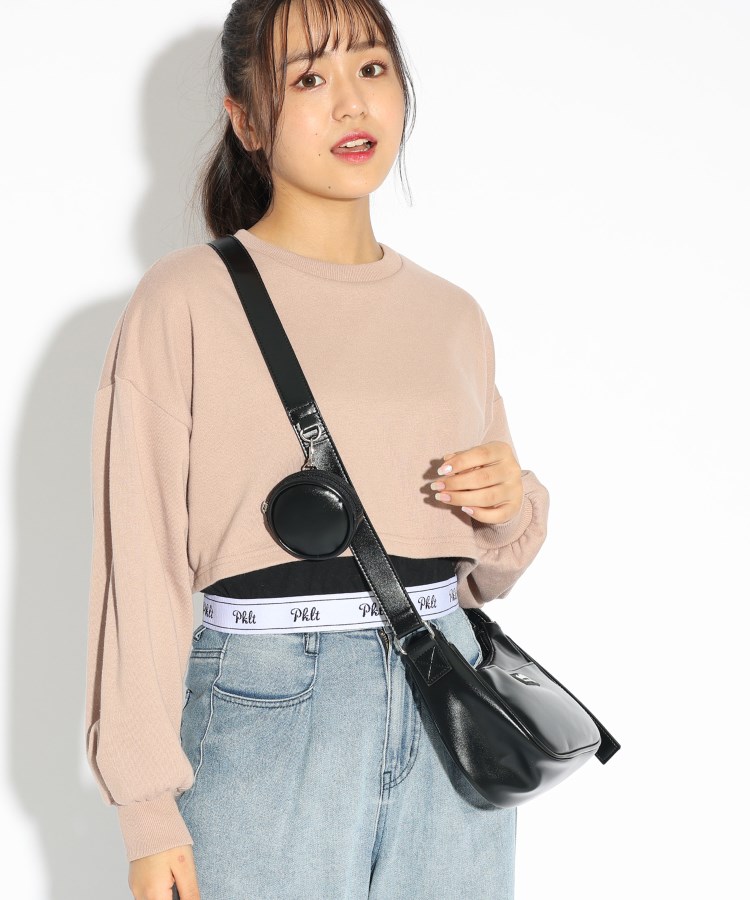 ミニポーチ付 ショルダーバッグ(ショルダーバッグ) | PINK ミニポーチ付 ショルダーバッグ(ショルダーバッグ) | PINK