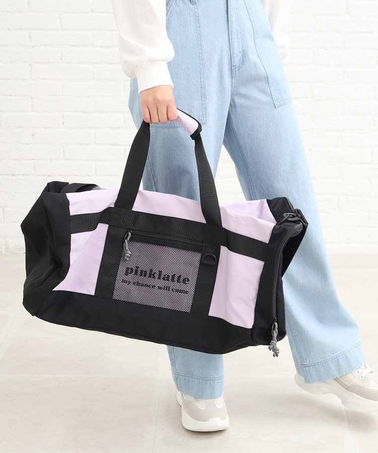 ピンク ラテ(PINK-latte)の【容量約62L】トラベルボストンバッグ13