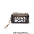ピンク ラテ(PINK-latte)の【LOVE BOAT】 ラブボート クリアポーチ ブラック(019)