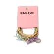 ピンク ラテ(PINK-latte)のヘアゴム5本セット ホワイト(100)