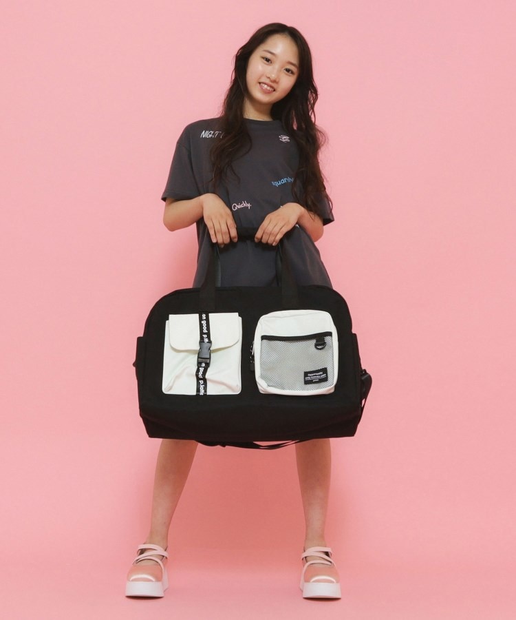 ピンク ラテ(PINK-latte)の【容量約47.5L】3WAYリュックボストン3