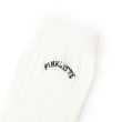 ピンク ラテ(PINK-latte)の【30cm丈】カレッジロゴルーズソックス3