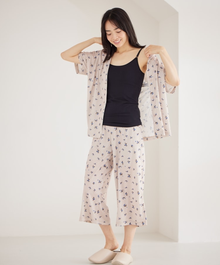 ＧＵＮＺＥ】寝返りのしやすさを考えたパジャマ（半袖７分丈パンツ