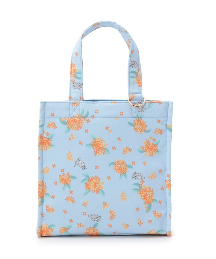 シューラルー/ライフグッズ(SHOO・LA・RUE /LIFE GOODS)の【金木犀】ミニトートバッグ サックスブルー(090)