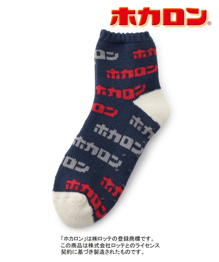 シューラルー/ライフグッズ(SHOO・LA・RUE /LIFE GOODS)の【ホカロン】総ロゴソックス1