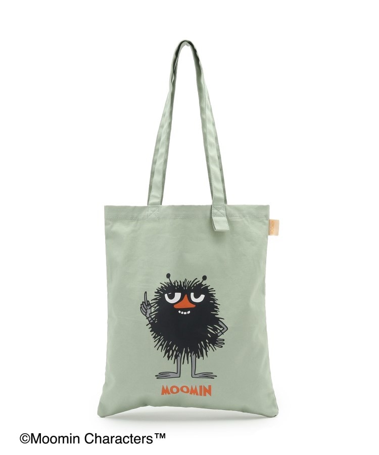 シューラルー/ライフグッズ(SHOO・LA・RUE /LIFE GOODS)の【ムーミン】コラボ トートバッグ グリーン(022)