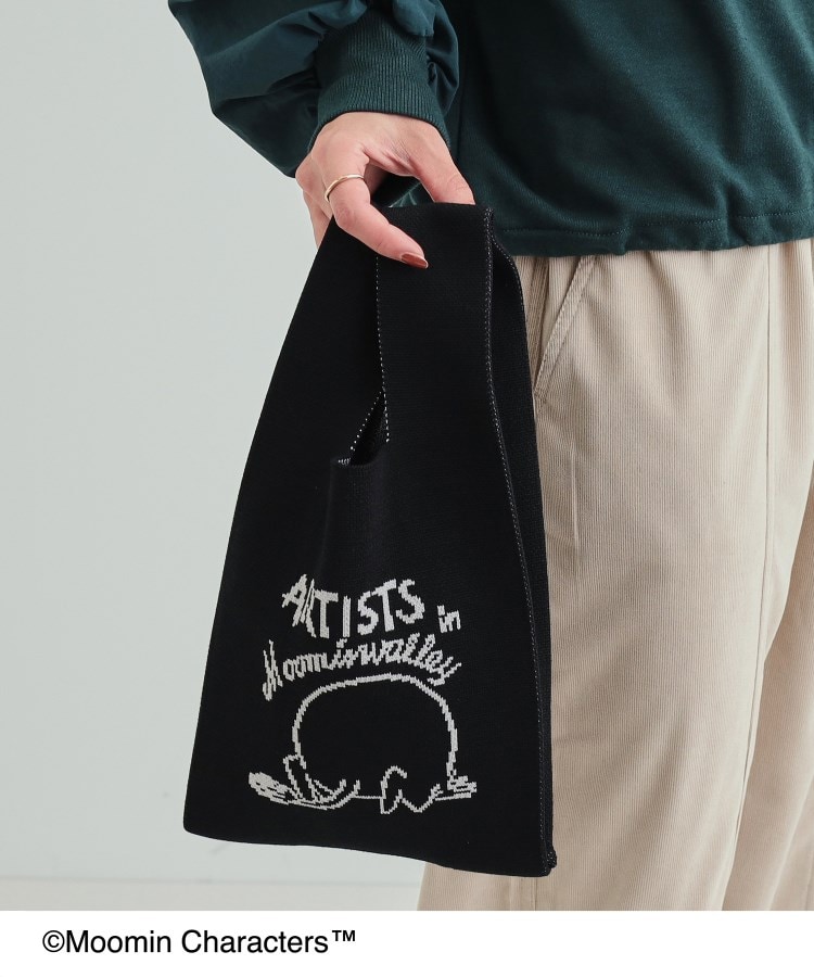 シューラルー/ライフグッズ(SHOO・LA・RUE /LIFE GOODS)の【ムーミン】コラボ ニットバッグ8
