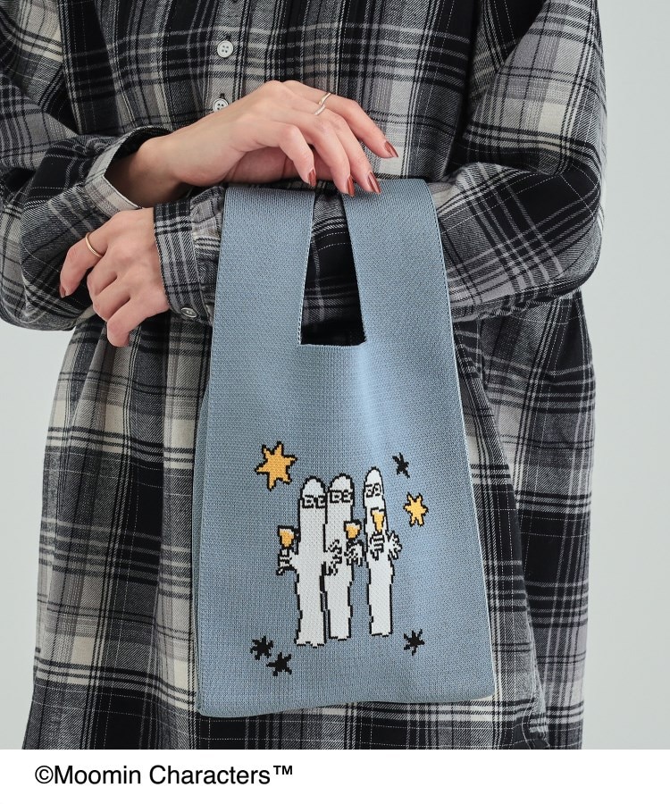 シューラルー/ライフグッズ(SHOO・LA・RUE /LIFE GOODS)の【ムーミン】コラボ ニットバッグ12