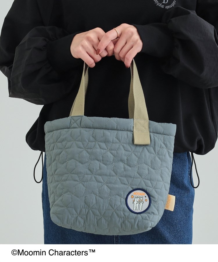 シューラルー/ライフグッズ(SHOO・LA・RUE /LIFE GOODS)の【ムーミン】コラボ キルティングランチトートバッグ14