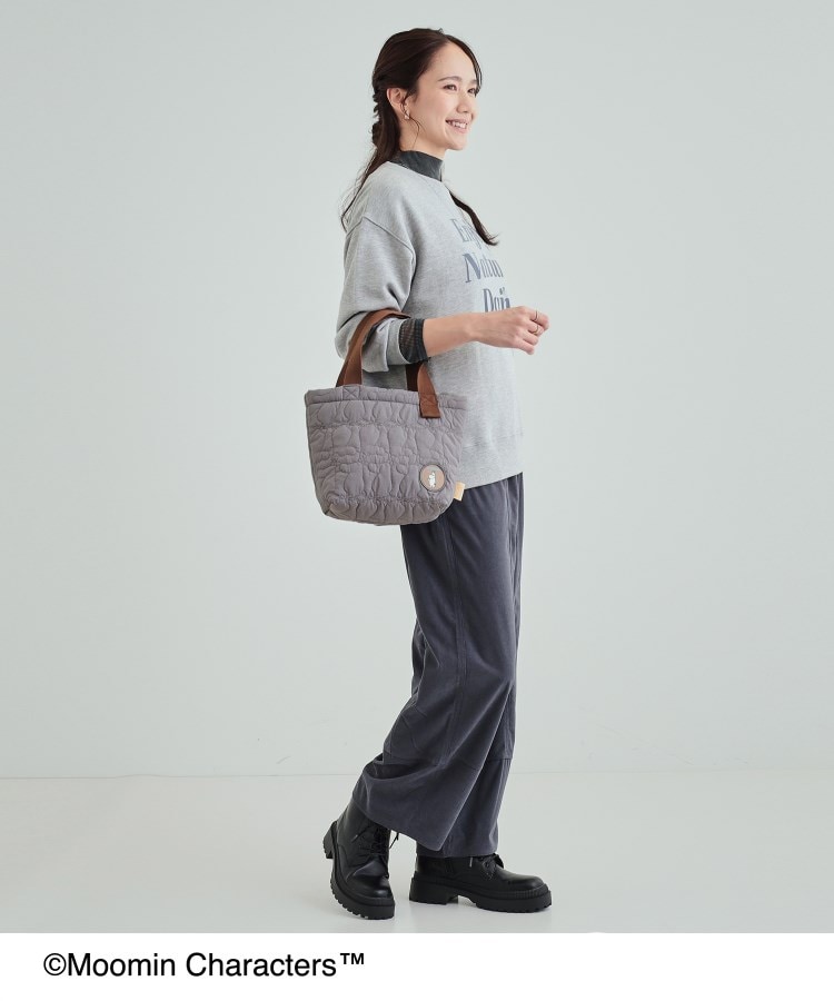 シューラルー/ライフグッズ(SHOO・LA・RUE /LIFE GOODS)の【ムーミン】コラボ キルティングランチトートバッグ17