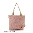 シューラルー/ライフグッズ(SHOO・LA・RUE /LIFE GOODS)の【ムーミン】コラボ キルティングランチトートバッグ ピンク(072)