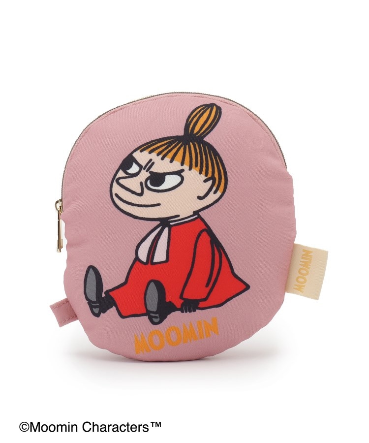 シューラルー/ライフグッズ(SHOO・LA・RUE /LIFE GOODS)の【ムーミン】コラボ ダイカットポーチ ピンク(072)