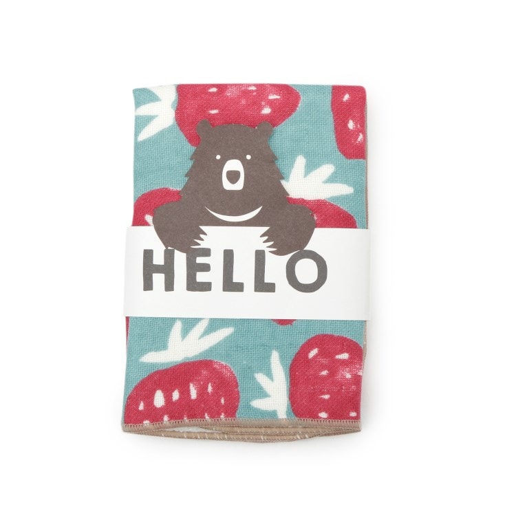シューラルー/ライフグッズ(SHOO・LA・RUE /LIFE GOODS)のHELLOBEARタオルハンカチ ハンカチ・ハンドタオル