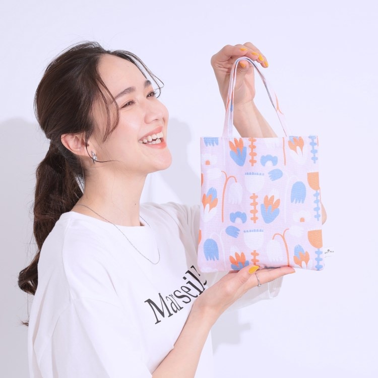 シューラルー/ライフグッズ(SHOO・LA・RUE /LIFE GOODS)の【ポルク】ミニトートバッグ トートバッグ