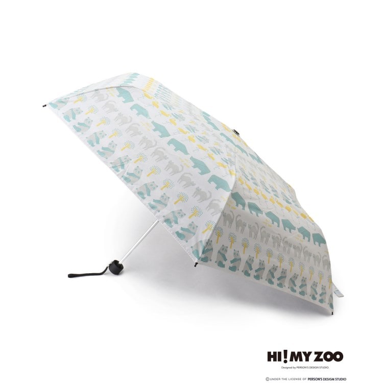 シューラルー/ライフグッズ(SHOO・LA・RUE /LIFE GOODS)の【コラボ】HI! MY ZOO 晴雨兼用 折りたたみ傘