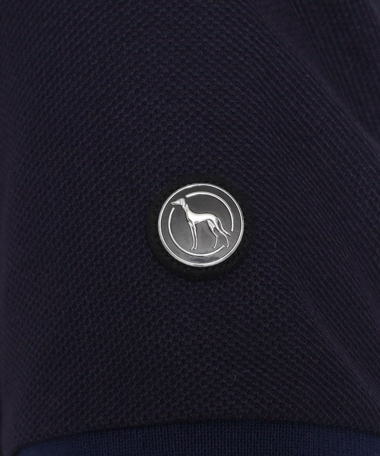 アダバット(レディース)(adabat(Ladies))のメッシュ調 胸元ロゴデザイン 半袖ポロシャツ16