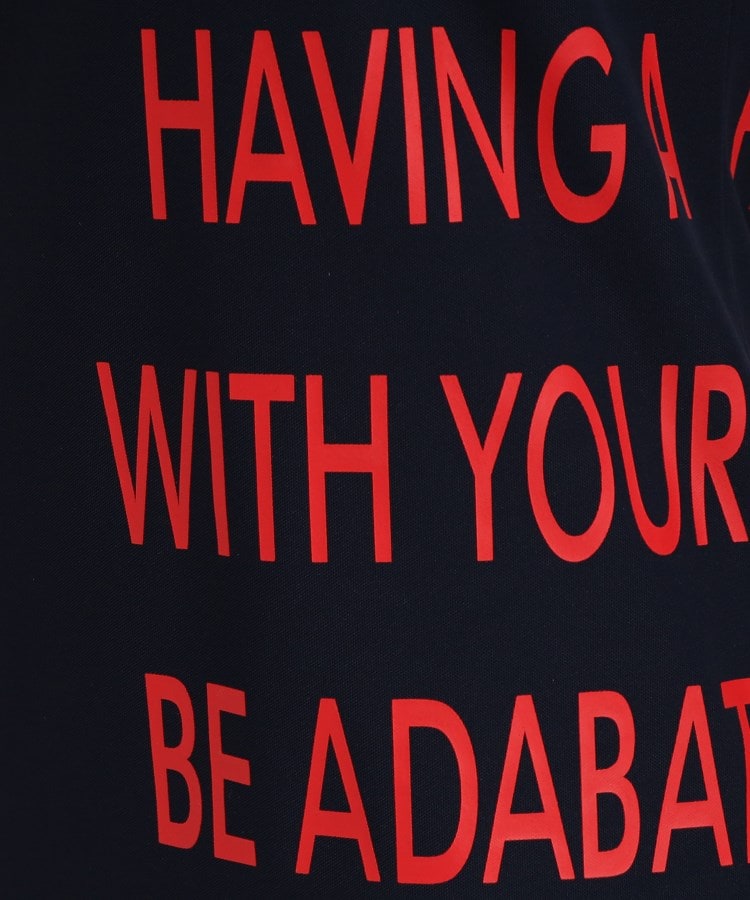 アダバット(レディース)(adabat(Ladies))のロゴデザイン 半袖ポロシャツ19
