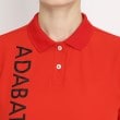 アダバット(レディース)(adabat(Ladies))のロゴデザイン 半袖ポロシャツ4